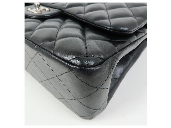 Borsa a tracolla con catena CHANEL Matelasse 30 W Flap Lamb Skin A58600 - vista 11