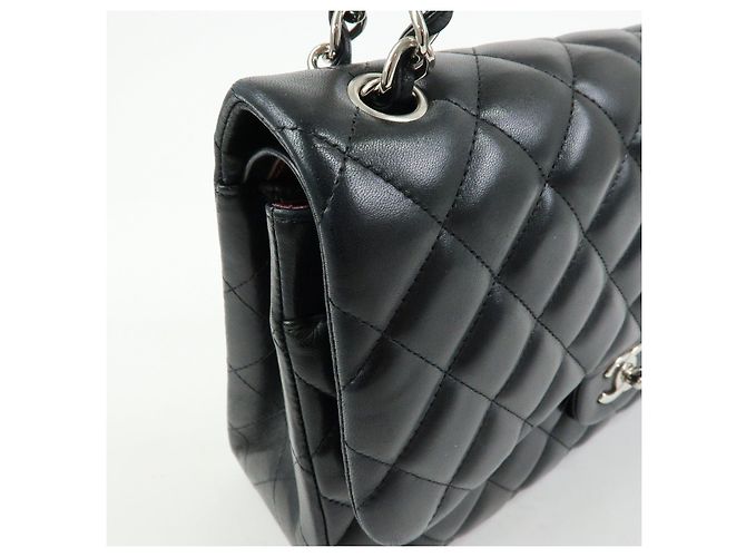 Borsa a tracolla con catena CHANEL Matelasse 30 W Flap Lamb Skin A58600 - vista 14
