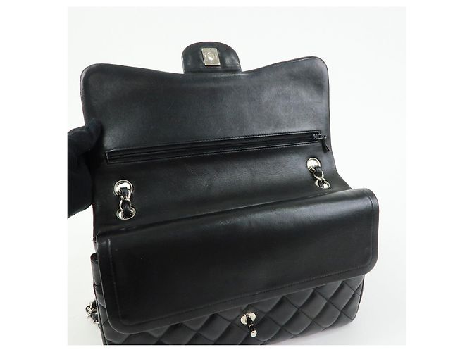 Borsa a tracolla con catena CHANEL Matelasse 30 W Flap Lamb Skin A58600 - vista 17