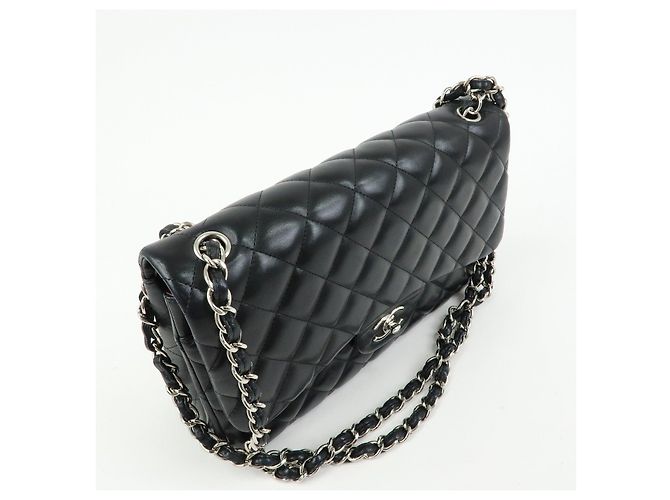 Borsa a tracolla con catena CHANEL Matelasse 30 W Flap Lamb Skin A58600 - vista 4
