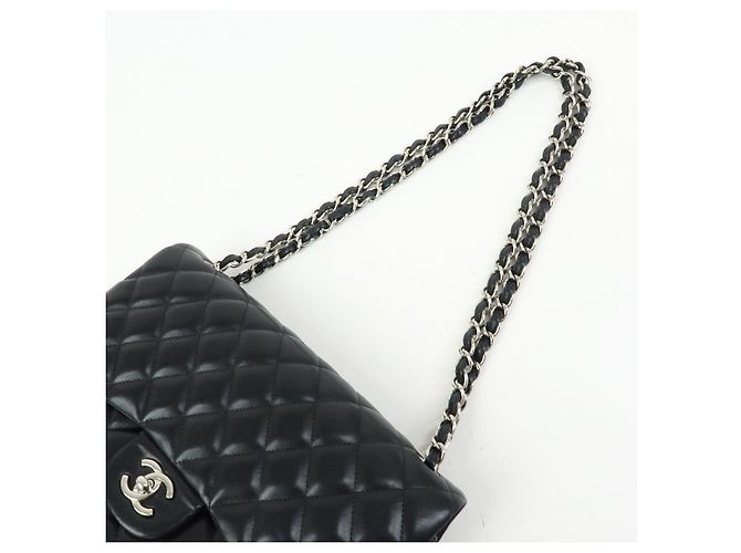 Borsa a tracolla con catena CHANEL Matelasse 30 W Flap Lamb Skin A58600 - vista 7