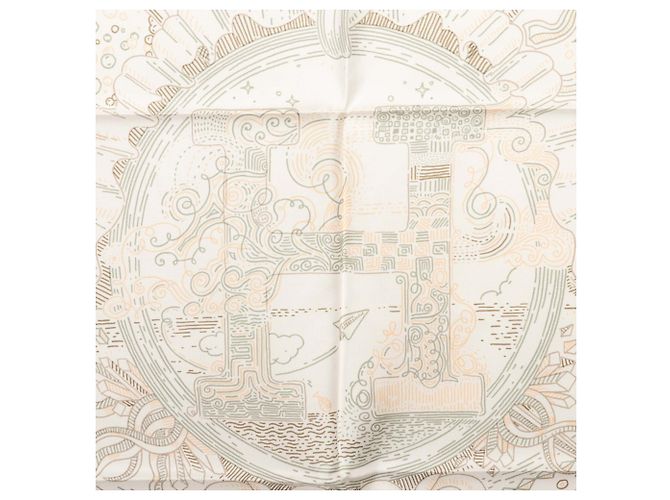 Hermès Foulard Hermes Carre 90 Please Hold The Line - vista 2