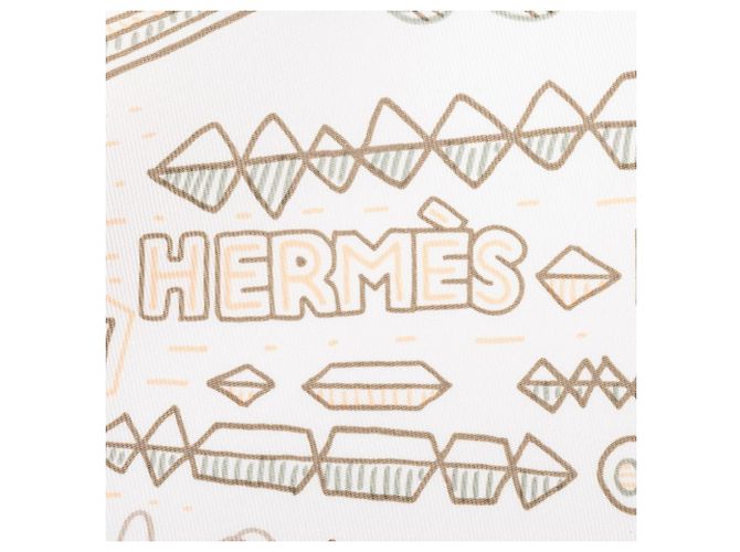 Hermès Foulard Hermes Carre 90 Please Hold The Line - vista 5