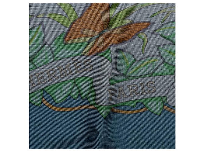 Hermès Hermes Carre 90 Jungle Love Animal Scarf - vista 5