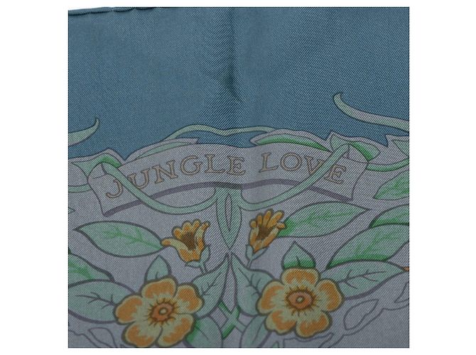 Hermès Hermes Carre 90 Jungle Love Animal Scarf - vista 6