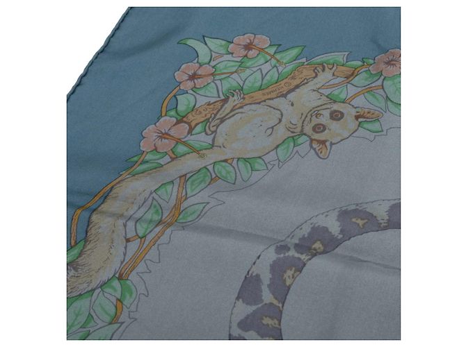Hermès Hermes Carre 90 Jungle Love Animal Scarf - vista 7
