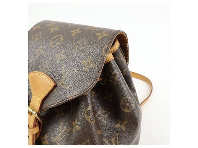 Zaino Louis Vuitton Monogram Montsouris MM Brown M51136 - vista 14