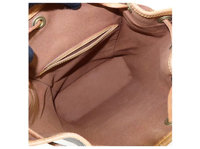 Zaino Louis Vuitton Monogram Montsouris MM Brown M51136 - vista 18