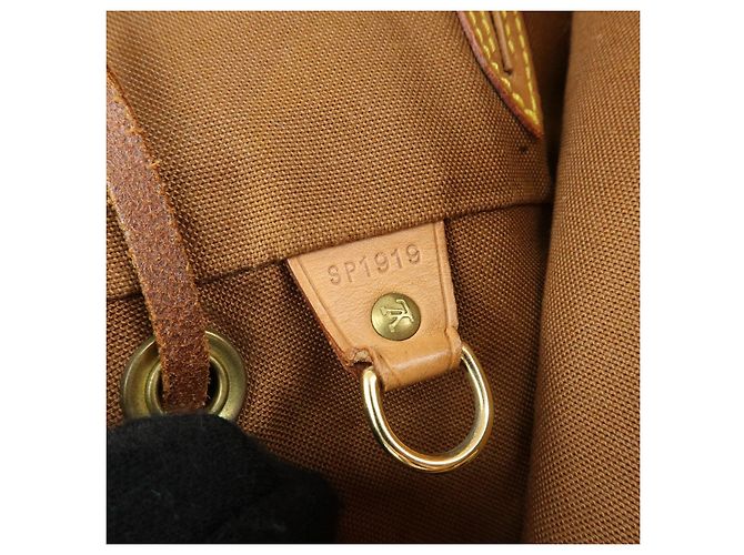 Zaino Louis Vuitton Monogram Montsouris MM Brown M51136 - vista 22