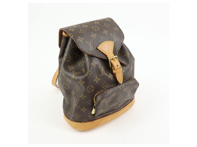 Zaino Louis Vuitton Monogram Montsouris MM Brown M51136 - vista 4