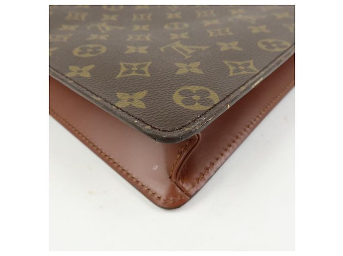 Louis Vuitton Monogram Port‑Documents Bandoulière Brown M53338 - vista 11