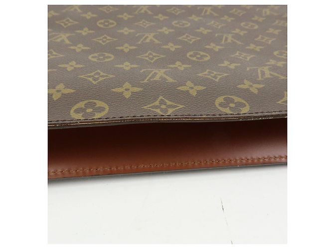 Louis Vuitton Monogram Port‑Documents Bandoulière Brown M53338 - vista 13