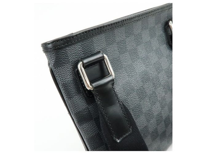 Borsa a tracolla Louis Vuitton Damier Graphite Thomas N58028 - vista 17