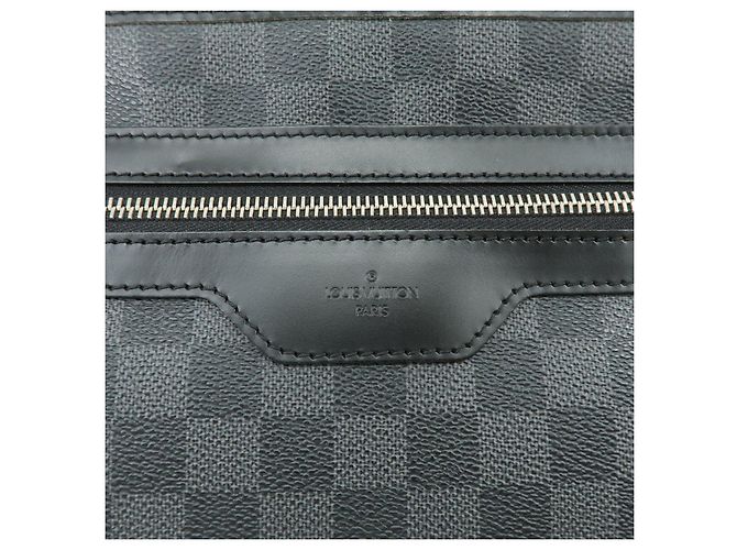 Borsa a tracolla Louis Vuitton Damier Graphite Thomas N58028 - vista 18