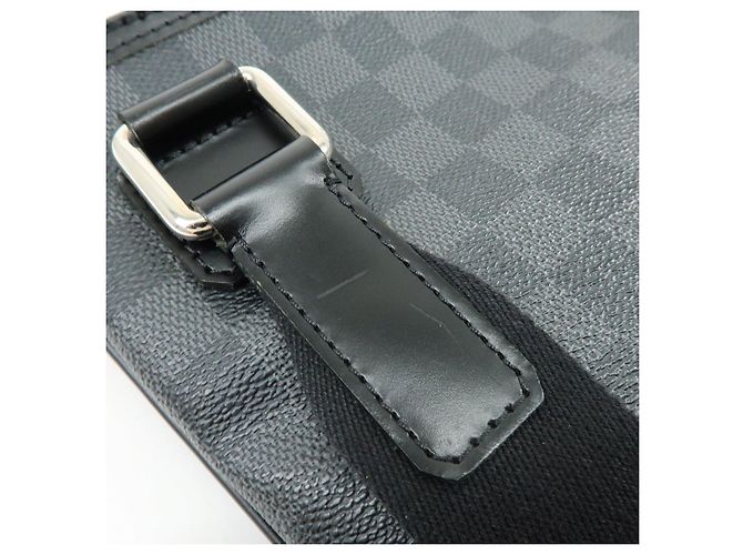 Borsa a tracolla Louis Vuitton Damier Graphite Thomas N58028 - vista 8