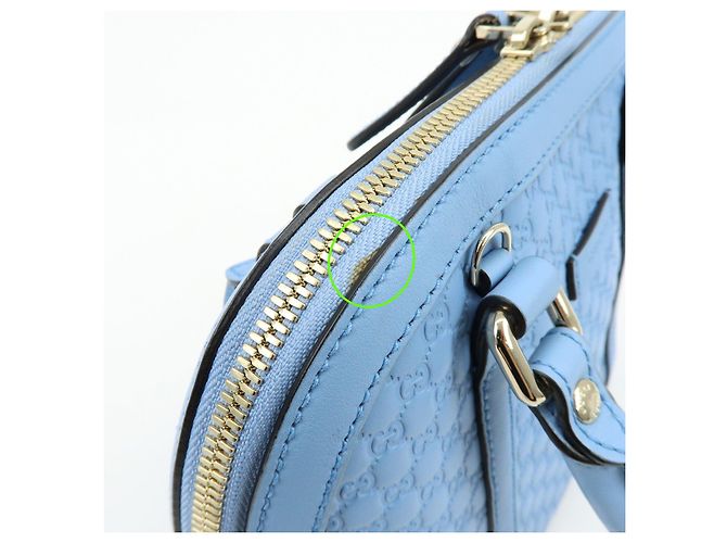 Borsa 2Way in pelle Microguccissima GUCCI Borsa a mano Borsa a tracolla 449654 - vista 15