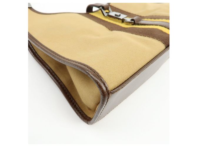 Borsa a tracolla e borsa a mano GUCCI Jackie Sherry Canvas Leather 002.1068 - vista 10