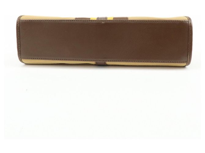 Borsa a tracolla e borsa a mano GUCCI Jackie Sherry Canvas Leather 002.1068 - vista 5
