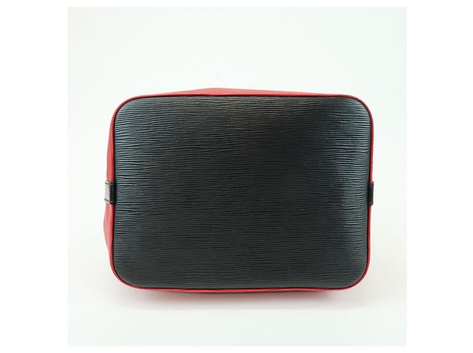 Louis Vuitton Epi Petit Noe Shoulder Bag Noir Castilian Red M44172 - view 5