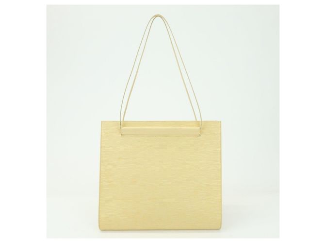 Borsa a spalla Saint Tropez in pelle Epi Louis Vuitton Vanilla - vista 2