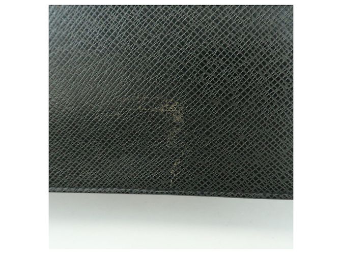 Borsa a pochette Louis Vuitton Selenga in pelle Taiga Ardoise M30782 - vista 15