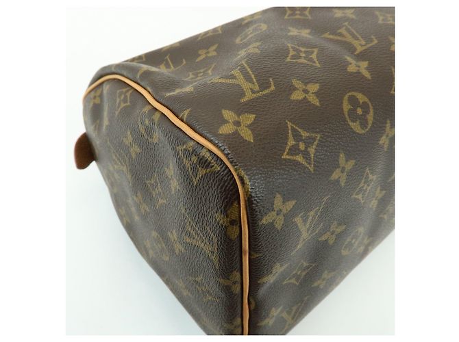 Borsa a mano Louis Vuitton Monogram Speedy 30 Boston Bag Brown M41526 - vista 10