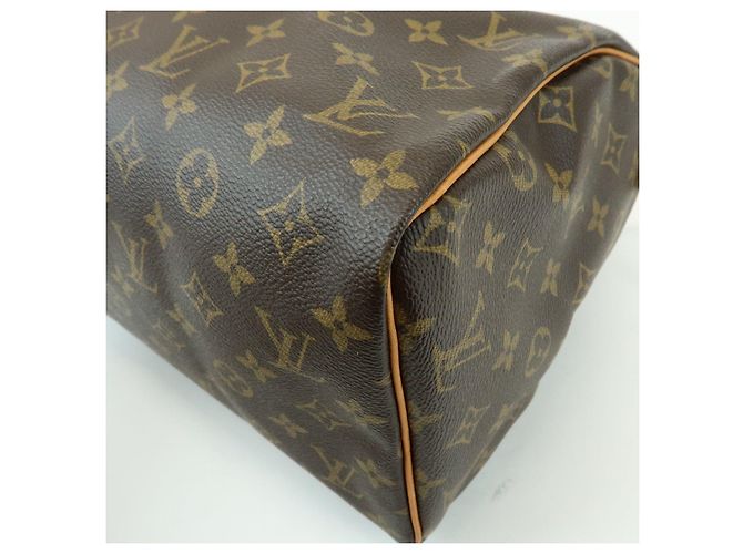 Borsa a mano Louis Vuitton Monogram Speedy 30 Boston Bag Brown M41526 - vista 11