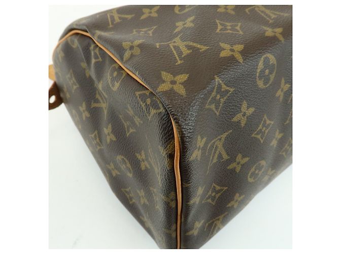 Borsa a mano Louis Vuitton Monogram Speedy 30 Boston Bag Brown M41526 - vista 12
