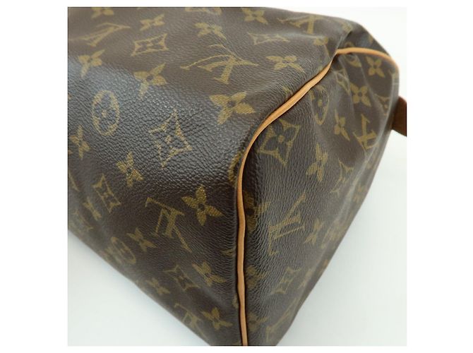 Borsa a mano Louis Vuitton Monogram Speedy 30 Boston Bag Brown M41526 - vista 13