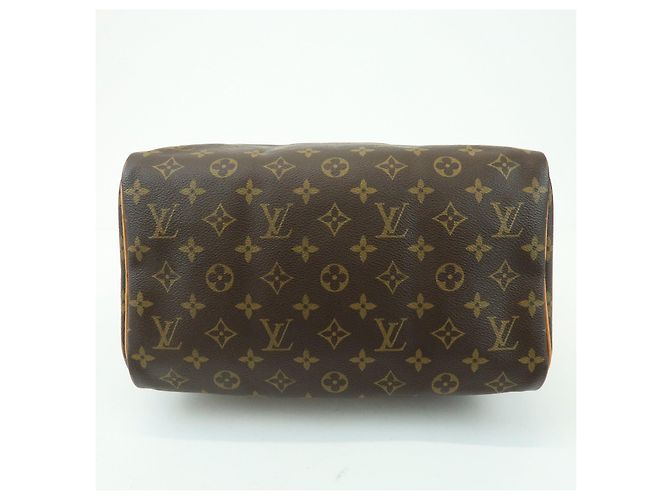 Borsa a mano Louis Vuitton Monogram Speedy 30 Boston Bag Brown M41526 - vista 5