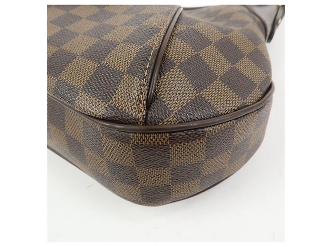 Borsa a tracolla Louis Vuitton Damier Thames GM Brown N48181 - vista 11