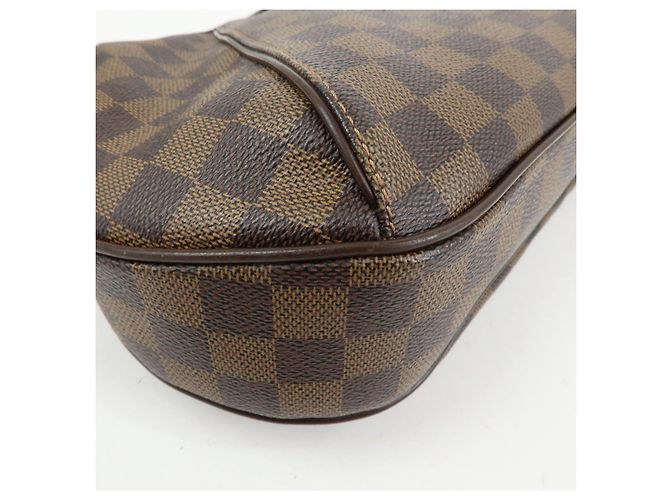Borsa a tracolla Louis Vuitton Damier Thames GM Brown N48181 - vista 12