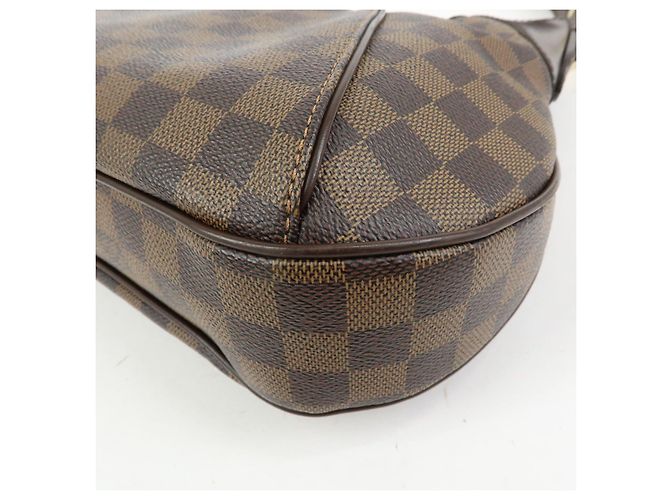 Borsa a tracolla Louis Vuitton Damier Thames GM Brown N48181 - vista 13