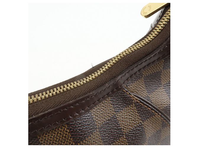 Borsa a tracolla Louis Vuitton Damier Thames GM Brown N48181 - vista 16