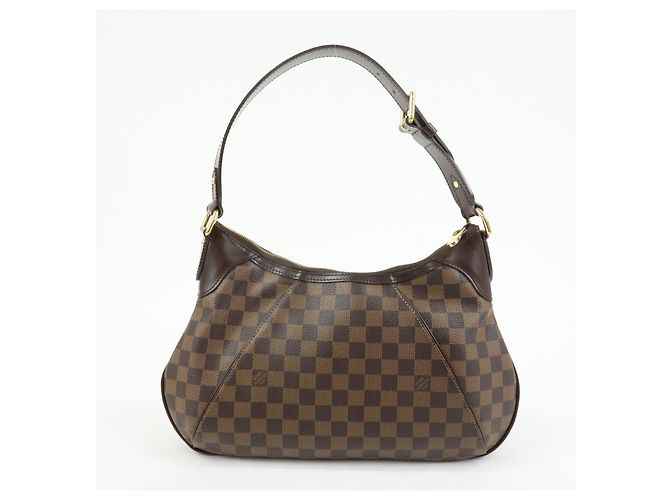 Borsa a tracolla Louis Vuitton Damier Thames GM Brown N48181 - vista 2