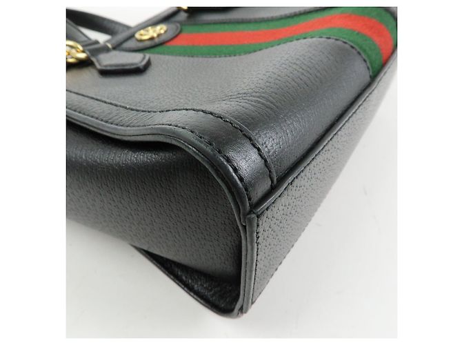 Borsa 2Way GUCCI Ophidia Sherry in pelle Borsa a tracolla Borsa a mano Nera - vista 10