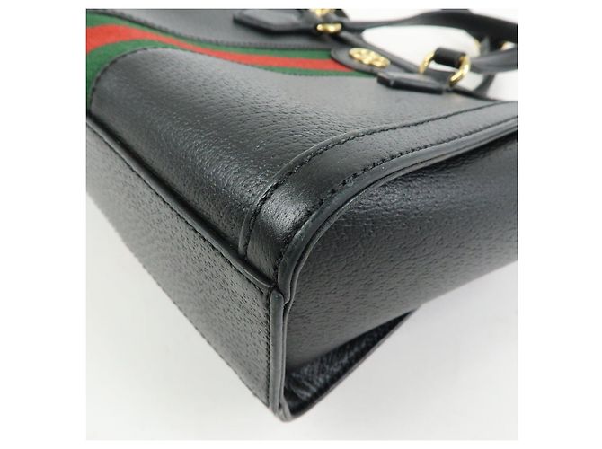 Borsa 2Way GUCCI Ophidia Sherry in pelle Borsa a tracolla Borsa a mano Nera - vista 11