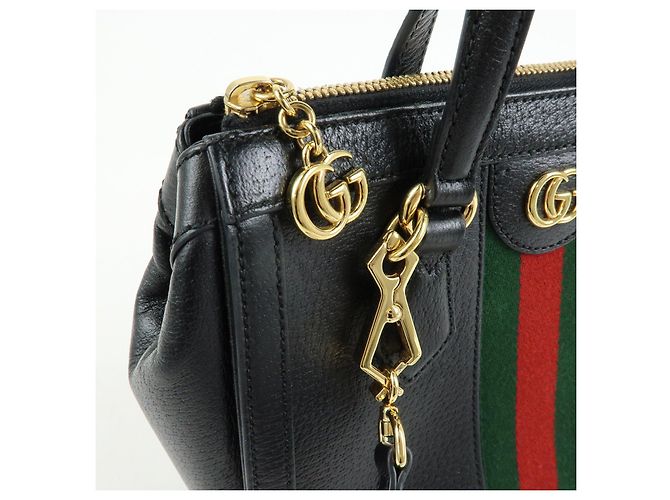 Borsa 2Way GUCCI Ophidia Sherry in pelle Borsa a tracolla Borsa a mano Nera - vista 13
