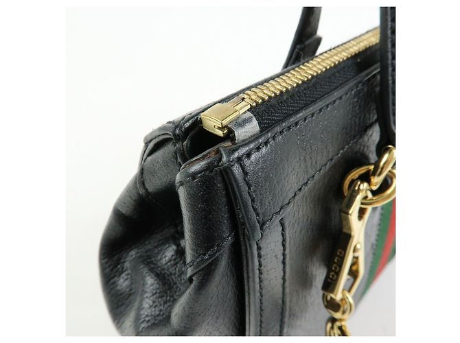 Borsa 2Way GUCCI Ophidia Sherry in pelle Borsa a tracolla Borsa a mano Nera - vista 15