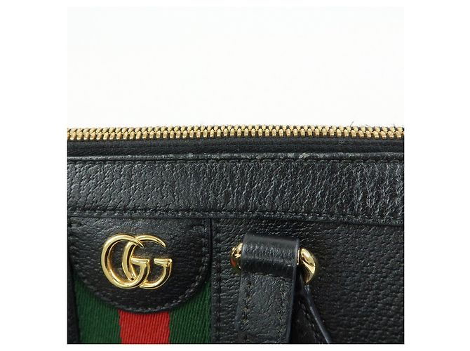 Borsa 2Way GUCCI Ophidia Sherry in pelle Borsa a tracolla Borsa a mano Nera - vista 17