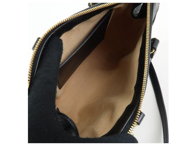 Borsa 2Way GUCCI Ophidia Sherry in pelle Borsa a tracolla Borsa a mano Nera - vista 21