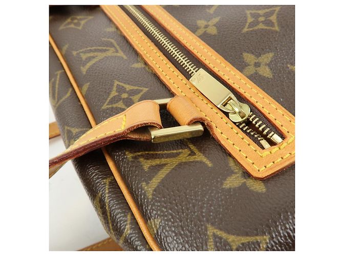 Cité Borsa a Spalla e a Mano Louis Vuitton Monogram Cite MM Marrone M51182 - vista 11