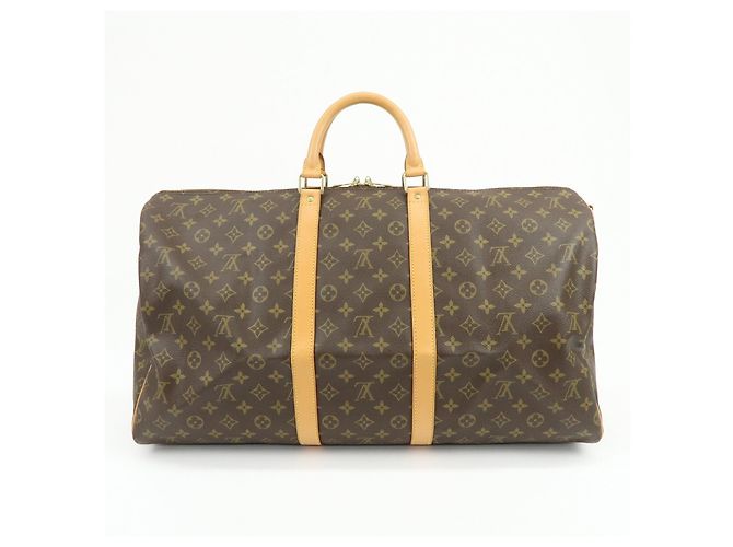 Louis Vuitton Monogram Keep All Bandouliere 55 Boston Bag M41414 - vista 2