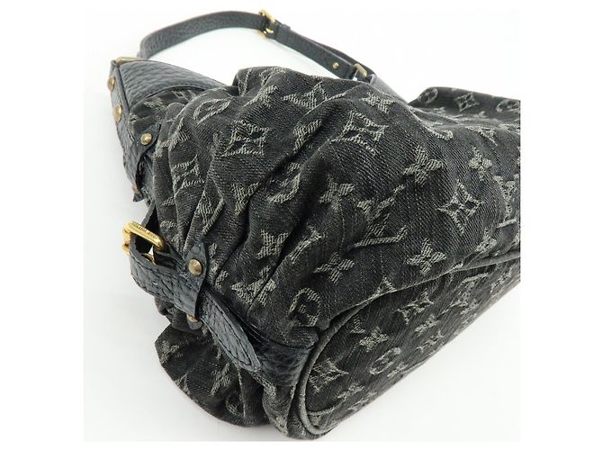 Louis Vuitton Monogram Denim XS Shoulder Crossbody Bag Noir M95608 - vista 11