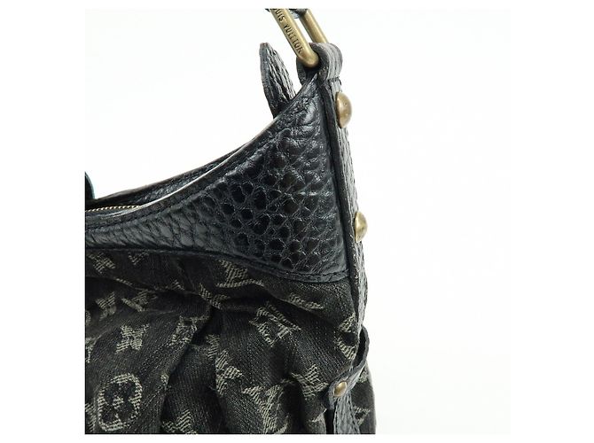 Louis Vuitton Monogram Denim XS Shoulder Crossbody Bag Noir M95608 - vista 14