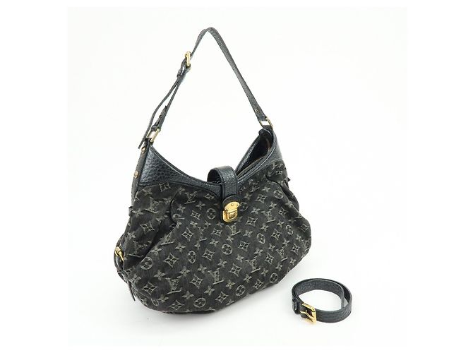 Louis Vuitton Monogram Denim XS Shoulder Crossbody Bag Noir M95608 - vista 24