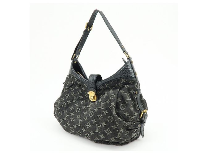 Louis Vuitton Monogram Denim XS Shoulder Crossbody Bag Noir M95608 - vista 3