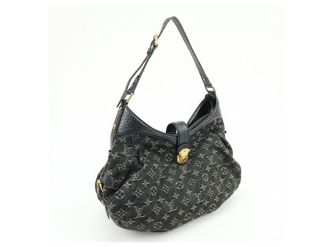 Louis Vuitton Monogram Denim XS Shoulder Crossbody Bag Noir M95608 - vista 4