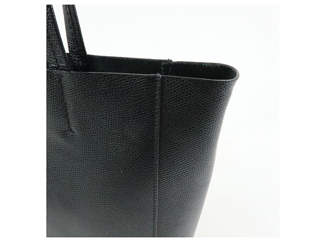 Céline CELINE Party Cal Cabas Leder 2WAY Tasche Tote Bag Handtasche Schwarz - Ansicht 17