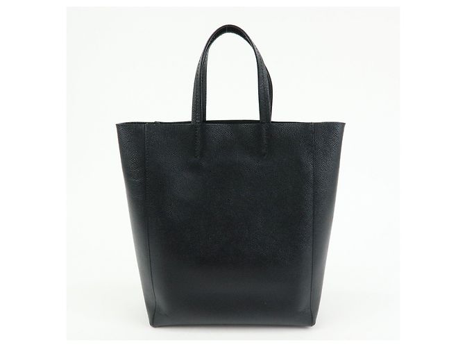 Céline CELINE Party Cal Cabas Leder 2WAY Tasche Tote Bag Handtasche Schwarz - Ansicht 2